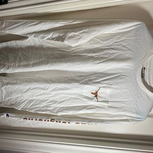 Champions Long Sleeve University of Texas Longhorns (UT) white/burnt orange